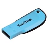 SanDisk - Cl&eacute; USB Cruzer Blade - avec logiciel SecureAccess - 8 Go - Bleu clair (&eacute;dition limit&eacute;e)