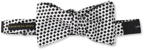 Countess Mara Men's Charles Check Mate Bow Tie