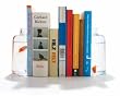 DCI Decorative Jar Half Bookends, Set of 2