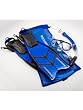US Divers Grande Vista Purge Dry Snorkeling Set: Silicone mask, Total Dry snorkel, Hydrosplit fins, travel bag