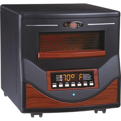 CZ Infrared Blue Edition Therapeutic Infrared Quartz Portable Heater/Air Purifier - 6800 BTU, 1500 Watts, Model# CZI-1500-PA