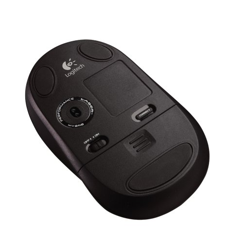 Logitech V470 Bluetooth Cordless Laser Mouse for Notebooks - Blue