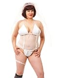 Patent and Mesh Bridal Set