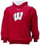 Wisconsin Badgers Nike Bump and Run Fleece Hood