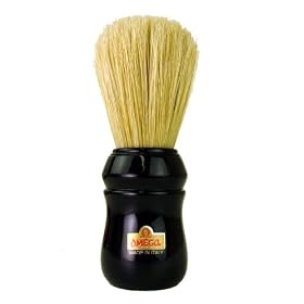 Black Omega 49 Professional Pure Bristle Shaving Brush