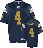Brett Favre Reebok NFL New York Titans Navy Replica New York Jets Jersey