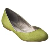 Women's Merona® Madalena Suede Ballet Flats - Green