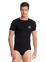 Guess Camiseta Manga Corta (Negro)