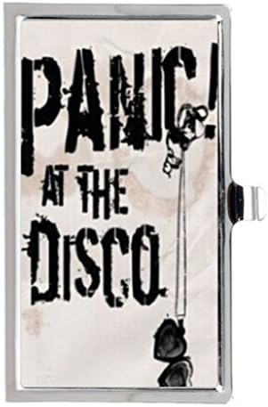 Panic At The Disco Custom Fashion Metal Stainless Steel Pocket Business Name Credit ID Card Case Box Holder -BY Tinxitin