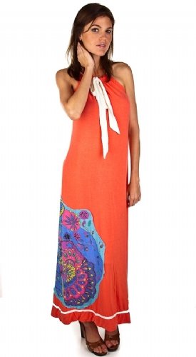 Nick & Mo Shelby Scooped Dress - Coral