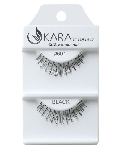 Beauty Human Hair Eyelashes - 601 (Pack of 3)
