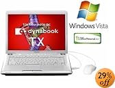東芝 TX/66F T8100/2.1G/1Gx2/200G/SMlti/VisPrem/Ofi2007Psl PATX66FLP