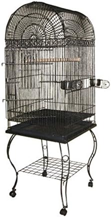 A&E Cage 600A White Economy Dome Top Bird Cage, 20" x 20"