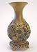 Carved Stone Dragon and Turtle Vase on Pedestal VIETNAM