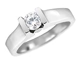 Diamond Engagement Ring 1/3 ctw in 14K White Gold