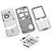 TeckNet Sony Ericsson W810i Style-up Housing Keyboard Fascia cover for the Sony Ericsson W810i - White