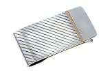 Sterling Silver and 14K Yellow Gold Money Clip