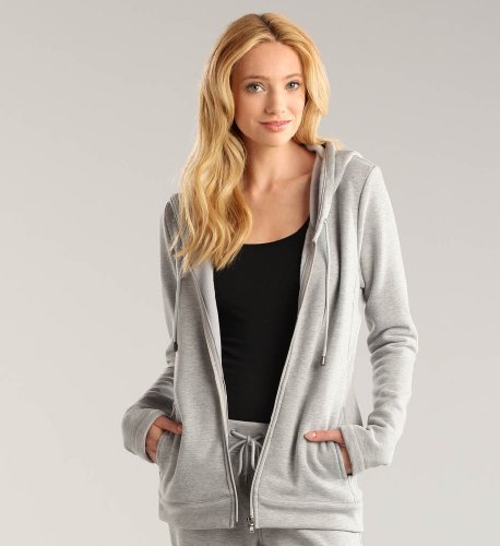 Sarasee Double Knit Hooded Lounge Jacket