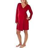 Liz Lange for Target Lace Trimmed Robe - Deep Love