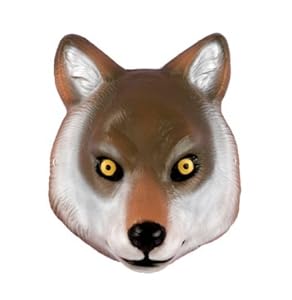 Deluxe Kids Wolf Mask