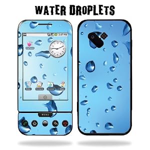 HTC G1 Google Phone Protective Vinyl Skin T-Mobile - Water Droplets