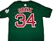 Boston Red Sox David Ortiz Green St. Patrick's Day T-ShirtMedium