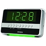 New-JENSEN JCR-275 AM/FM DUAL ALARM CLOCK RADIO WITH WAVESENSOR - JENJCR275