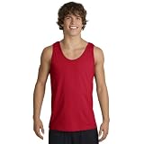Gildan Ultra Cotton Tank Top, Red, M