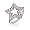 Eve's Addiction CZ Sterling Silver Star Ring, 5