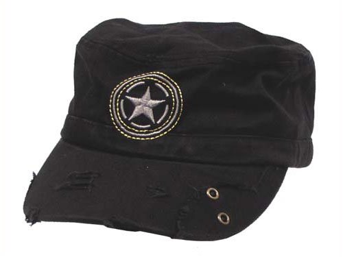 Lässige PT Army Cap COMBO schwarz-vintage
