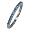 1/4 CT Blue Diamond Wedding Band 14K White Gold In Size 5 (Available In Sizes 5 - 10)