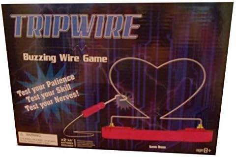 Tripwire Buzzing Wire Game Test Your Nerves and Don't Get Zapped (Heart) by Tripwire