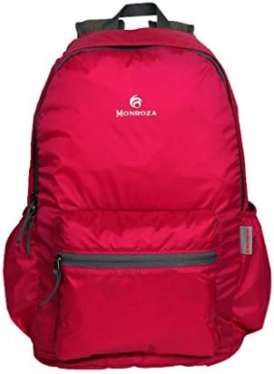 Monroza BP362 Korean Casual Sports Nylon Fold Shoulder Bag Red