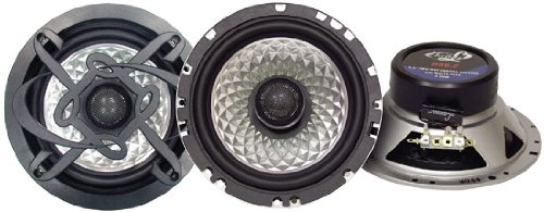 Lanzar One Pair 6.5'' Two-Way Coaxial Speaker System - HR6.2