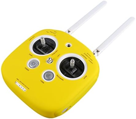 Silicone Remote Control Protective Cover with Words for DJI Phantom 3 / Inspire 1 / Inspire pro(Orange)