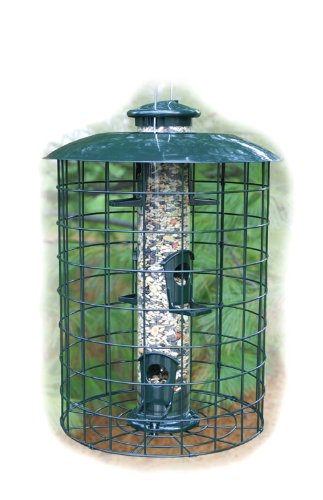 Woodlink Caged 6 Port Tube Feeder