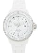 Oversize Plasteramic Watch Collection - White