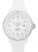 Oversize Plasteramic Watch Collection - White
