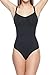 Body Beautiful Women's Seamless Slimming Bodysuit Thong Shaper with Lace Detail