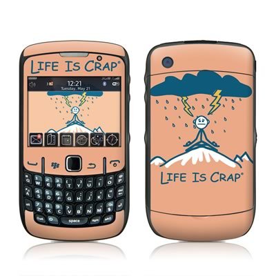 Yoga Design Skin Decal Sticker for Blackberry Curve 8500 8520 8530 Cell Phone
