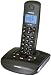 Audioline Pro 280 DECT Schnurlostelefon mit Anrufbeantworter schwarz