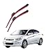 Autofurnish Frameless Silicon Wiper Blades for Hyundai Verna (D)22" (P)16" RS.499.00