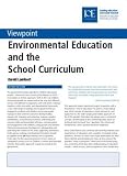 Environmental Education and the School Curriculum (Viewpoint)