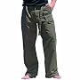 Front Row Men's Utility Combat Trousers