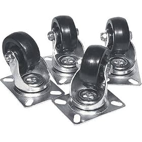 Fairbanks Swivel Casters - 3in., 4 Pk. by Fairbanks