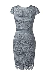 Lace Cocktail Short Evening Dress/Bridesmaid Dress/Mother-of-the-Bride Dress/Prom Dress/Party Dress/Wedding Dress 