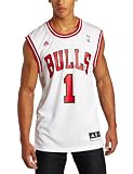 NBA Men's Chicago Bulls Derrick Rose Revolution 30 Home Replica Jersey (White, X-Large)