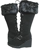 Breckelles Avalon-24 Black Women Boot