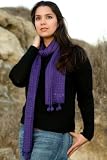Holly Pom Pom Baby Alpaca Scarf