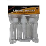 Travel Bottles x 3